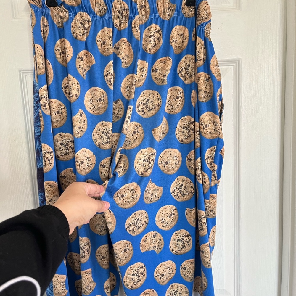 Sesame Street Blue Cookie Monster Lounge Pants XXL unisex - Picture 8 of 12